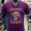 Jimi Hendrix Queens New York 1968 Shirt Purple Shirt