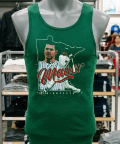 Joe Mauer Minnesota Twins State Silhouette Vintage Baseball Shirt