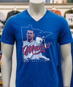 Joe Mauer Minnesota Twins State Silhouette Vintage Baseball Shirt