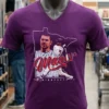 Joe Mauer Minnesota Twins State Silhouette Vintage Baseball Shirt Purple Shirt
