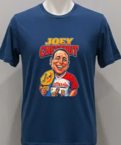 Joey Chestnut Hot Dog Eating Champion 2025 Shirt Navy Shirt