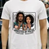 Johmarea Harris And Michilae Herring Were Arrested By Police T Shirt White T Shirt 1