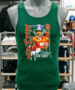 John Elway Denver Broncos Graphic Retro Shirt