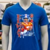 John Elway Denver Broncos Graphic Retro Shirt Navy Shirt 1