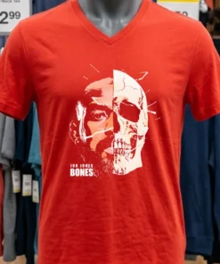 Jon Jones Bones Half Face American Former Mixed Martial Artist Shirt