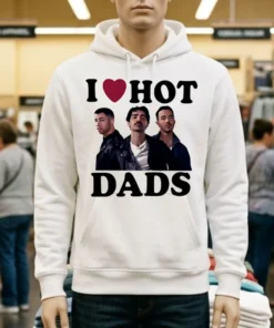 Jonas Brothers I Love Hot Dads Shirt