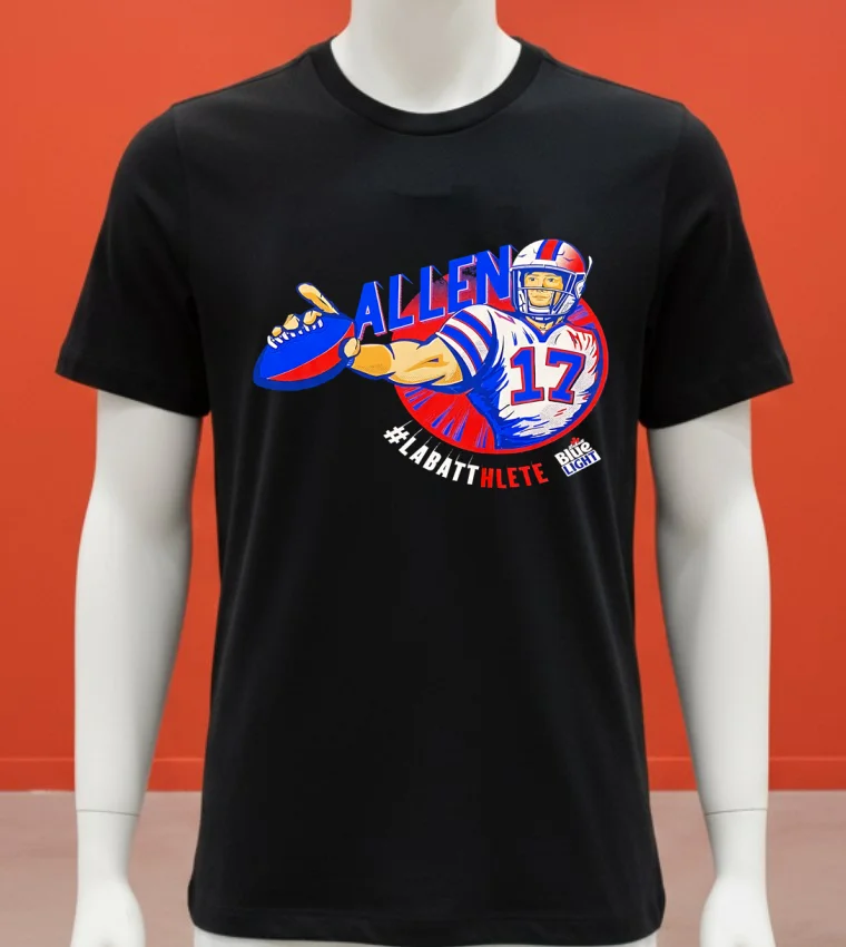 Josh Allen Buffalo Bills Labatthlete Shirt - balck-shirt Josh Allen Buffalo Bills Labatthlete Shirt Balck Shirt 1