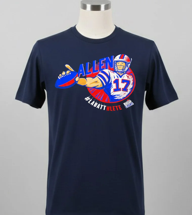 Josh Allen Buffalo Bills Labatthlete Shirt - balck-shirt Josh Allen Buffalo Bills Labatthlete Shirt Balck Shirt 2