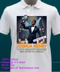 Joshua Henry Wins Tony Award For Best Actor In A Musical T Shirt