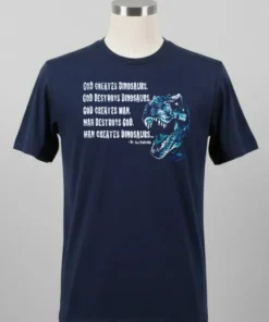 Jurassic Park God Creates Dinosaurs Shirt