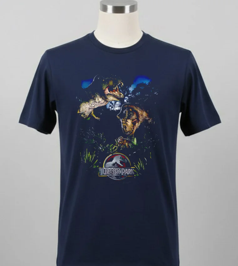 Jurassic Park Happy Family Retro Shirt Balck Shirt 2