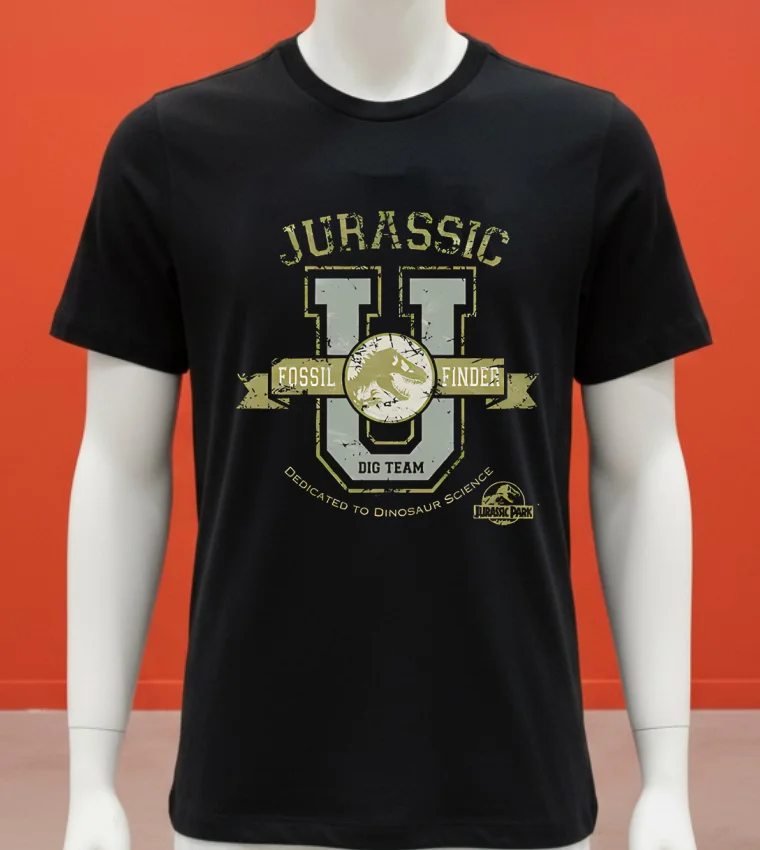 Jurassic Park Jurassic U T Shirt - balck-shirt Jurassic Park Jurassic U T Shirt Balck Shirt 1
