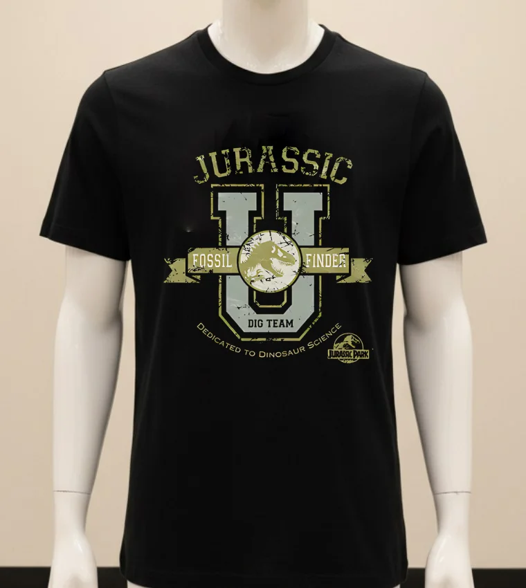 Jurassic Park Jurassic U T Shirt Balck Shirt