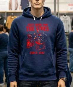 Just Here For The Vibes Since 1347 Shirt