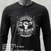 Justice For Kohen T Shirt T Shirt Balck Shirt
