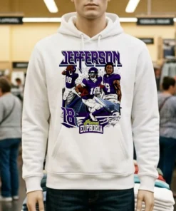 Justin Jefferson 18 Nfl Minnesota Vikings Player Shirt