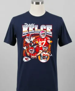 Kansas City Chiefs Travis Kelce Nfl Notorious Player Graphic Shirt