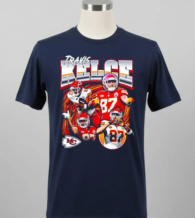 Kansas City Chiefs Travis Kelce Nfl Notorious Player Graphic Shirt - balck-shirt Kansas City Chiefs Travis Kelce Nfl Notorious Player Graphic Shirt Balck Shirt 2