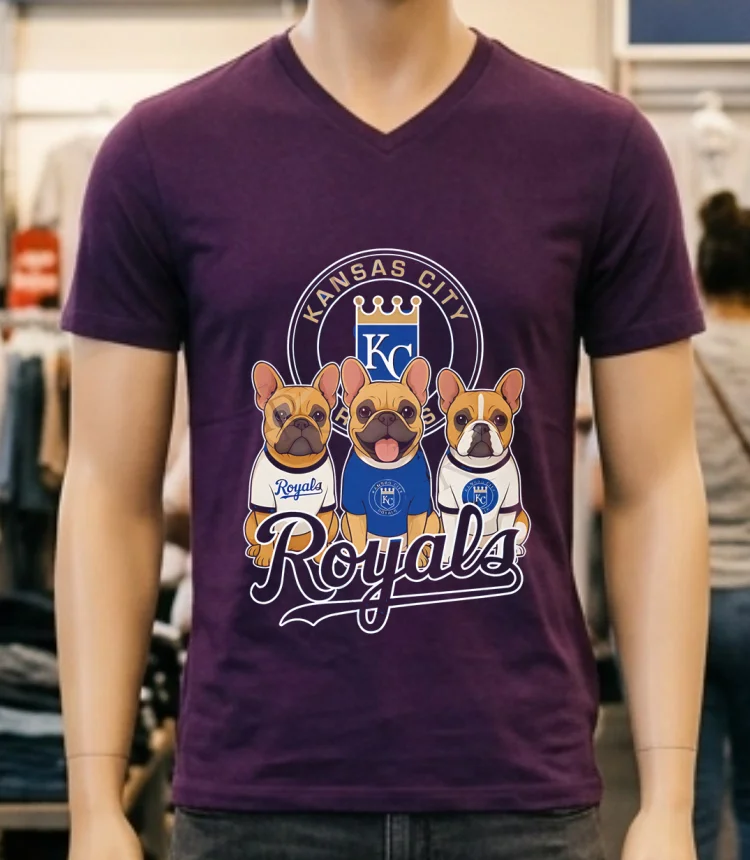 Kansas City Royals Dog 2025 Limited Edition Shirt - purple-shirt Kansas City Royals Dog 2025 Limited Edition Shirt Purple Shirt