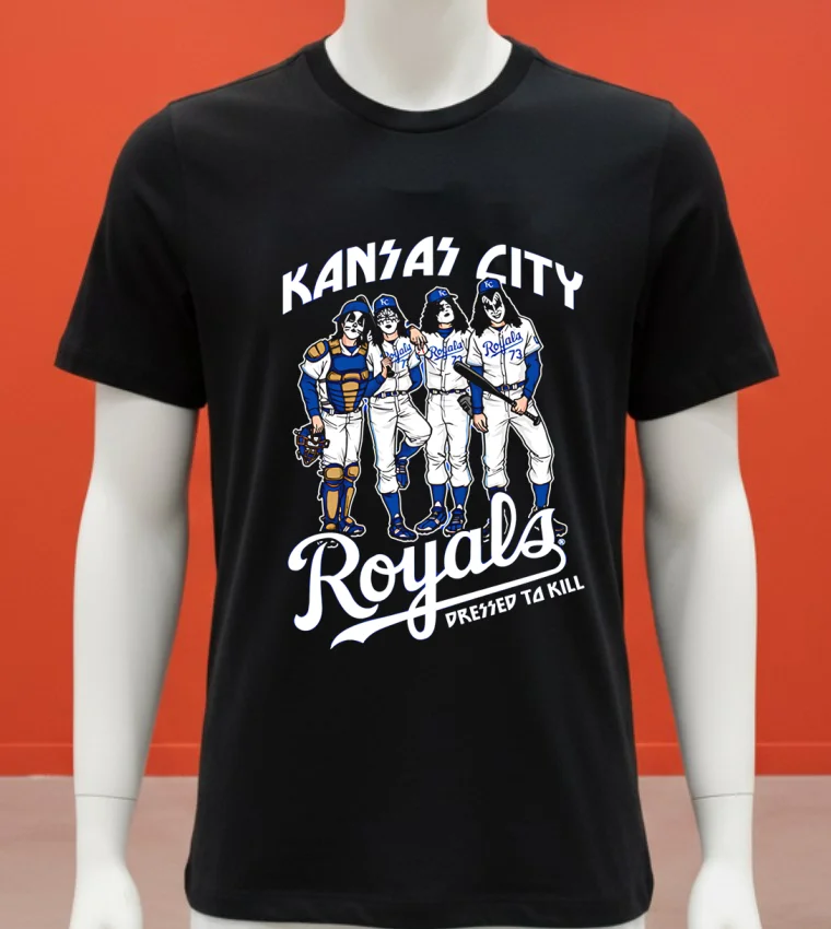 Kansas City Royals Dressed To Kill Shirt Balck Shirt 1