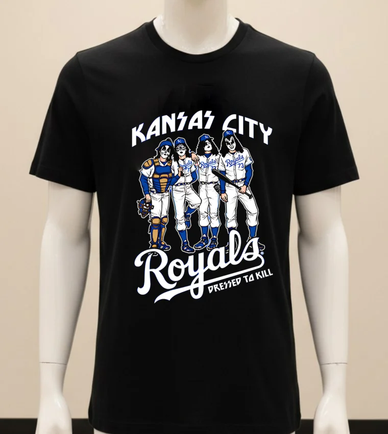 Kansas City Royals Dressed To Kill Shirt - balck-shirt Kansas City Royals Dressed To Kill Shirt Balck Shirt