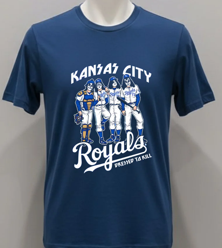 Kansas City Royals Dressed To Kill Shirt Navy Shirt 1