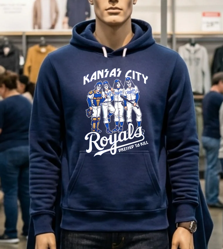 Kansas City Royals Dressed To Kill Shirt - navy-shirt Kansas City Royals Dressed To Kill Shirt Navy Shirt
