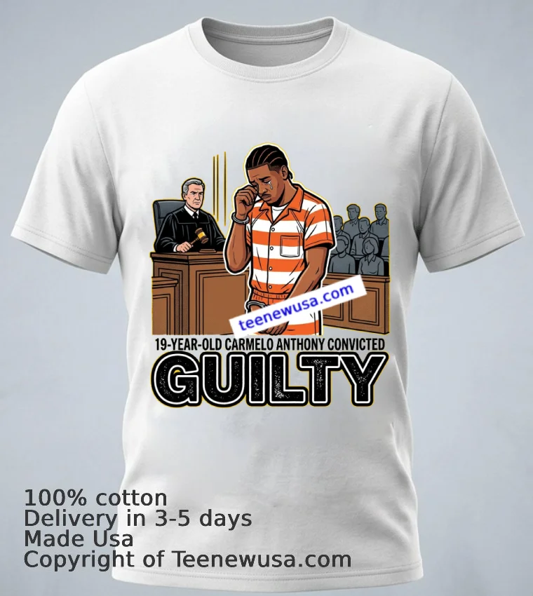 Karmelo Anthony (19) Was Convicted In Court T Shirt - white-t-shirt 1 Karmelo Anthony 19 Was Convicted In Court T Shirt White T Shirt 1