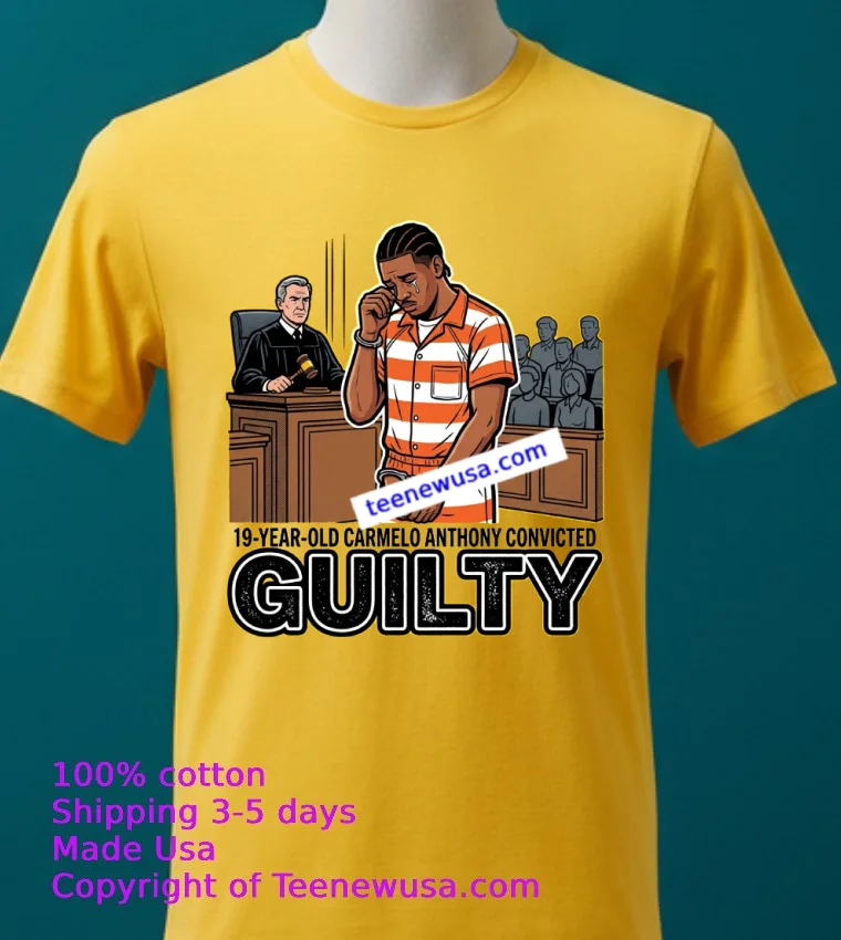 Karmelo Anthony 19 Was Convicted In Court T Shirt Yellow T Shirt 2