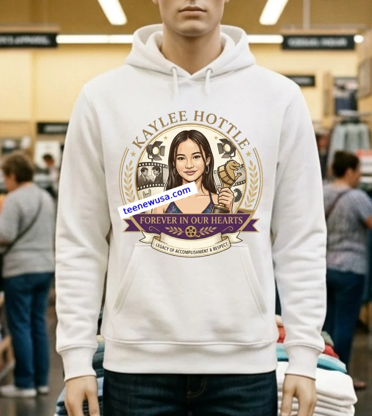 Kaylee Hottle Forever In Our Hearts T Shirt - white-t-shirt Kaylee Hottle Forever In Our Hearts T Shirt White T Shirt 1