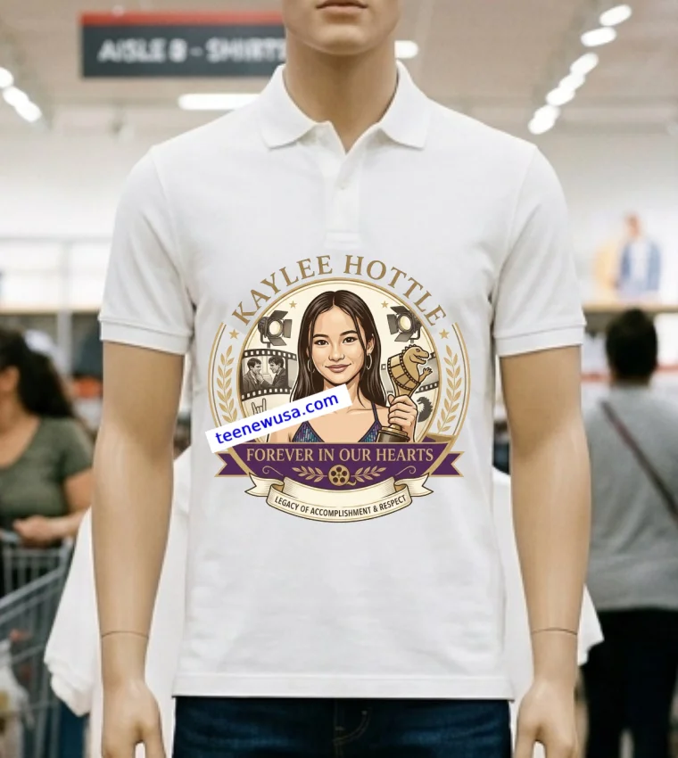 Kaylee Hottle Forever In Our Hearts T Shirt White T Shirt 2