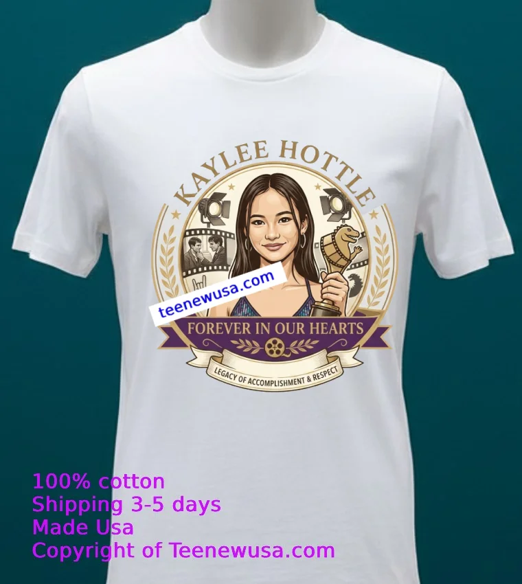 Kaylee Hottle Forever In Our Hearts T Shirt - white-t-shirt 20 Kaylee Hottle Forever In Our Hearts T Shirt White T Shirt 20