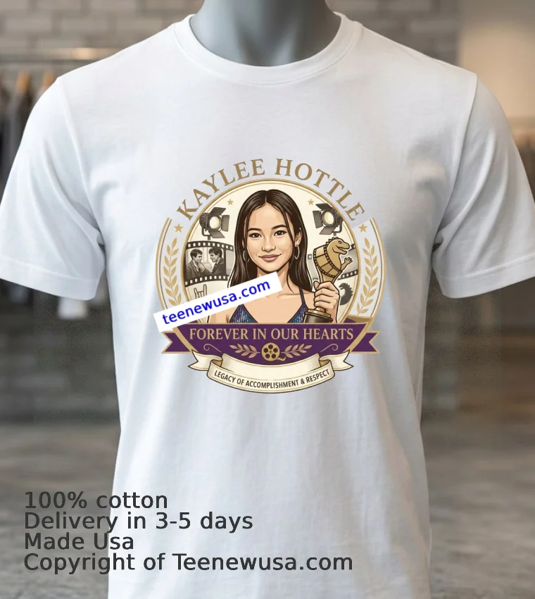 Kaylee Hottle Forever In Our Hearts T Shirt - white-t-shirt 3 Kaylee Hottle Forever In Our Hearts T Shirt White T Shirt 3
