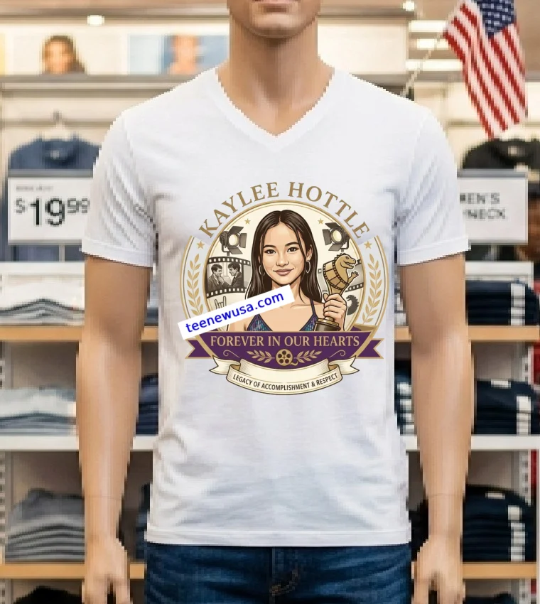 Kaylee Hottle Forever In Our Hearts T Shirt - white-t-shirt Kaylee Hottle Forever In Our Hearts T Shirt White T Shirt