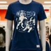 Keep Calm And Cavalier On Dog Shirt Navy Shirt 1