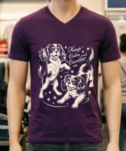 Keep Calm And Cavalier On Dog Shirt
