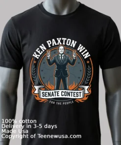 Ken Paxton Win In Senate Contest T Shirt