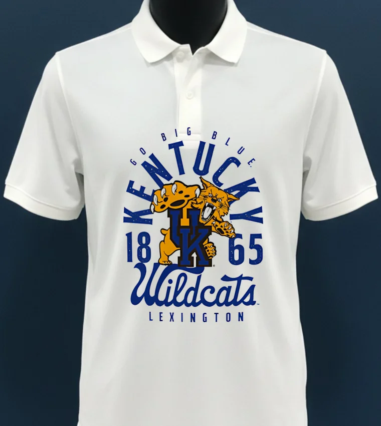 Kentucky Wildcats Comfort Colors Mascot 1865 Shirt - white-t-shirt Kentucky Wildcats Comfort Colors Mascot 1865 Shirt White T Shirt 3