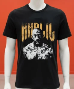 Khalil Rountree Ufc Fight Night Graphic Design Retro Shirt