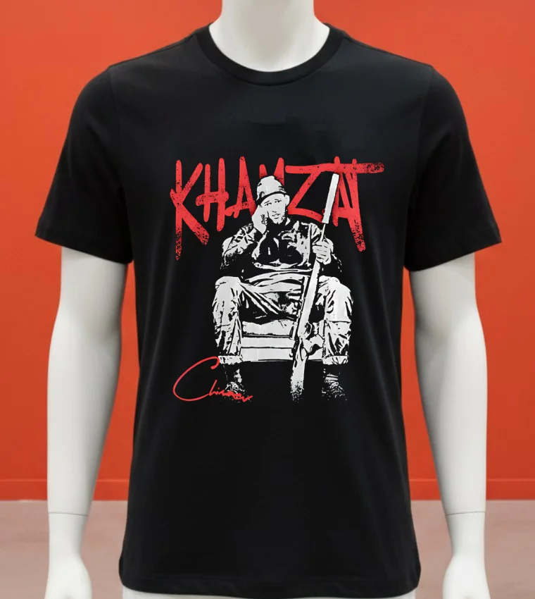 Khamzat Chimaev Regular Ufc Fight Night Graphic Design Retro Shirt - balck-shirt Khamzat Chimaev Regular Ufc Fight Night Graphic Design Retro Shirt Balck Shirt 1