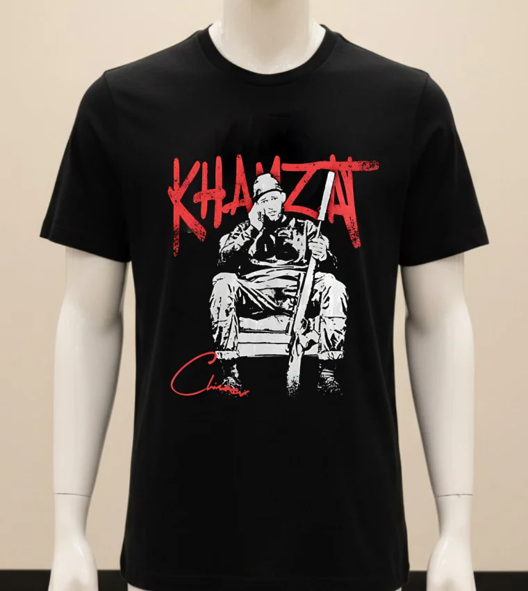 Khamzat Chimaev Regular Ufc Fight Night Graphic Design Retro Shirt - balck-shirt Khamzat Chimaev Regular Ufc Fight Night Graphic Design Retro Shirt Balck Shirt