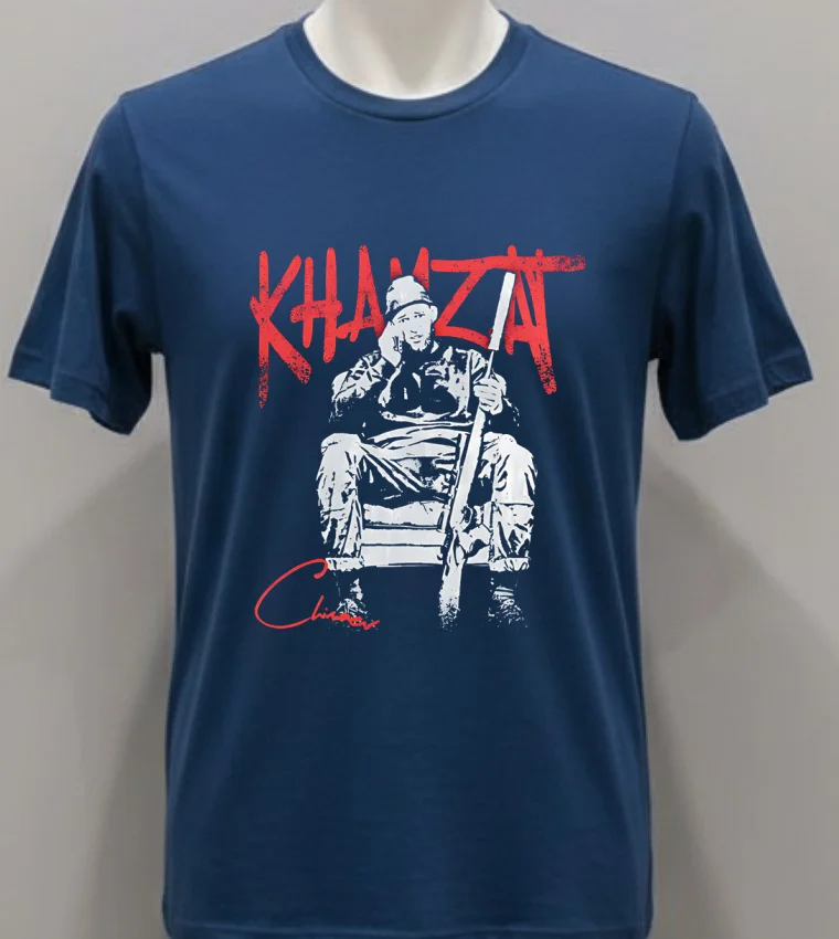 Khamzat Chimaev Regular Ufc Fight Night Graphic Design Retro Shirt - navy-shirt Khamzat Chimaev Regular Ufc Fight Night Graphic Design Retro Shirt Navy Shirt 1