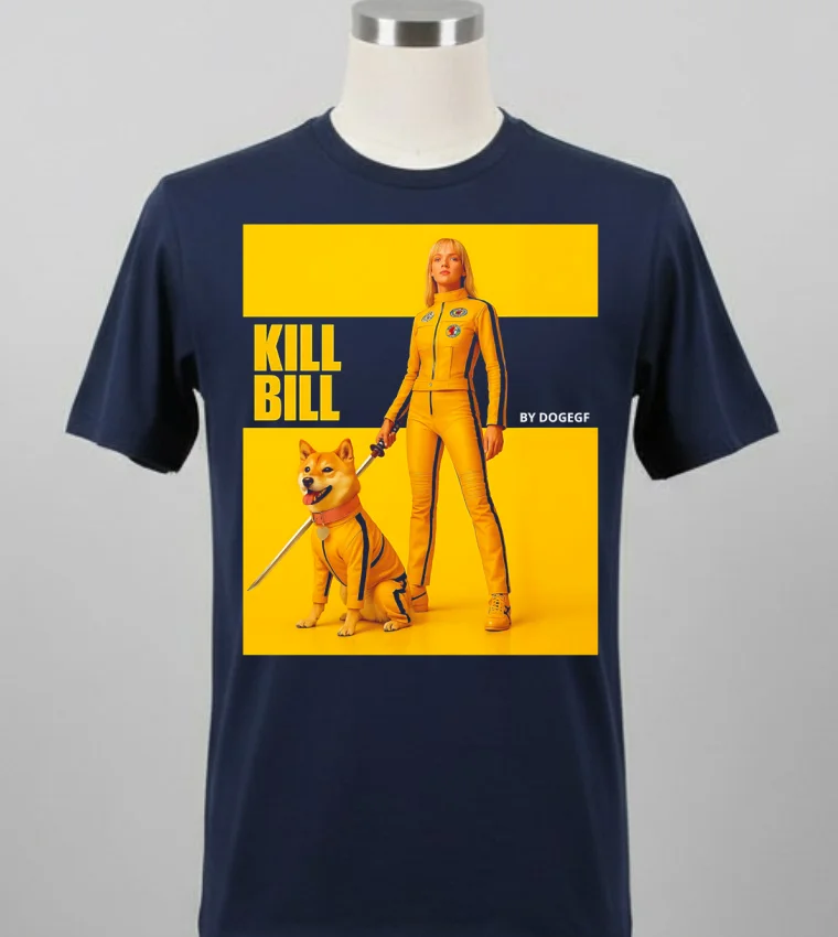 Kill Bill By Dogegf Shirt - balck-shirt Kill Bill By Dogegf Shirt Balck Shirt 2