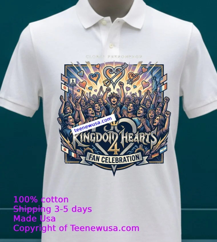 Kingdom Hearts 4 T Shirt White T Shirt 23
