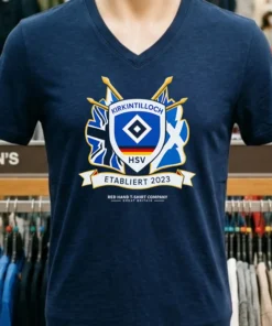 Kirkintilloch Hsv Etabliert 2023 Logo Shirt