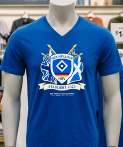 Kirkintilloch Hsv Etabliert 2023 Logo Shirt