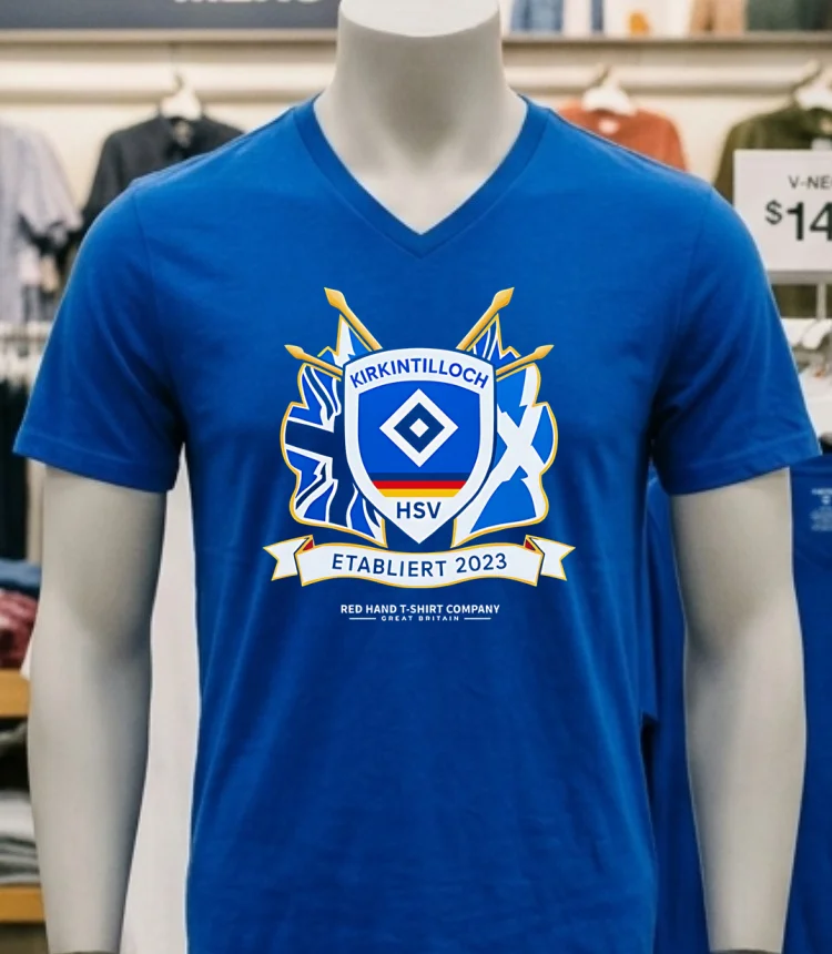 Kirkintilloch Hsv Etabliert 2023 Logo Shirt - navy-shirt Kirkintilloch Hsv Etabliert 2023 Logo Shirt Navy Shirt 2