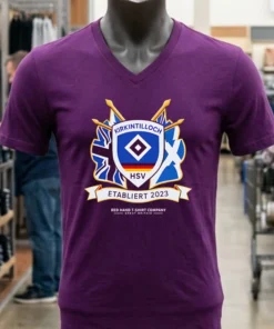 Kirkintilloch Hsv Etabliert 2023 Logo Shirt