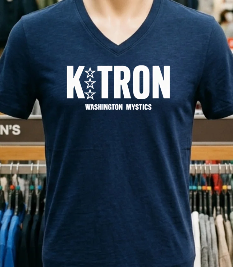 Kitron Washington Mystics Shirt Navy Shirt 1