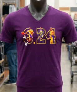 Kobe Bryant 8.24 Signature Shirt